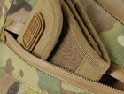 Сумка тактическая через плечо на грудь M-TAC Sphaera Hex Hardsling Bag Large с липучкой Elite Multicam/Coyote для пистолета (сумка на пояс) - изображение 5
