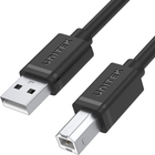 Kabel Unitek USB 2.0 AM-BM 5 m Czarny (Y-C421GBK) - obraz 1
