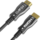 Kabel Claroc HDMI - HDMI 2.1 AOC 8K 120 Hz 30 m (FEN-HDMI-21-30M) - obraz 2