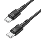 Кабель Hoco X83 Type-C to Type-C Victory 60W charging data cable Black
