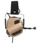 Активні захисні навушники Earmor M32 MOD3 (CB) Coyote Brown (EM-M32-M3-CB) - зображення 7