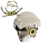 Система подвески креплений Team Wendy шлема FAST MICH койот бежевая - изображение 1