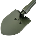 Саперная лопата MFH Olive зеленая складная в чехле олива - изображение 3