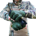 Перчатки беспалые Mechanix MXK-2 Олива M - изображение 3