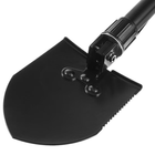 Саперная лопата кирка Mil-Tec складная черная в чехле - изображение 2