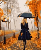 Картини за номерами Прогулянка під дощем (PNX6507) Artissimo 50*60 см