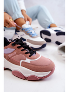 Sneakersy damskie na platformie do kostki kolorowe Big Star JJ274577 37 Różowe (5900714494155) - obraz 7