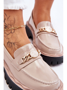 Loafersy damskie S.Barski Ronin 41 Beżowe (3071729075171) - obraz 7