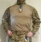 Тактическая рубашка Убакс IDOGEAR Gen3 Combat размер S мультикам вставки на локтях - изображение 4