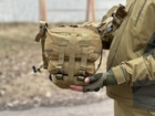 Тактический штурмовой рюкзак Tactic на 25 л военный рюкзак Койот (ta25-coyote) - изображение 9