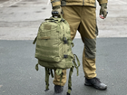 Тактический (военный) рюкзак Tactic Raid с системой molle на 40 л olive (601-olive) - изображение 8