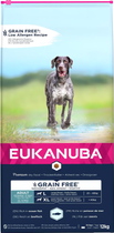 Сухий корм для собак Eukanuba беззерновий з рибою 12 кг (8710255184784) - зображення 1