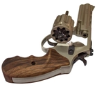 Револьвер флобера ZBROIA PROFI-4.5" (сатин / дерево) - изображение 2