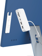 USB-C хаб Belkin 6-in-1 Multiport Hub White (INC011BTWH) - зображення 8
