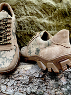 Тактические кроссовки весна/лето, Армейские кроссовки, пиксель облегченные, цвет песочный, размер 39 (105007-39) - изображение 5