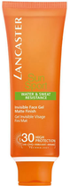 Niewidoczny żel do twarzy Lancaster Sun Sport Invisible Face Gel Matte Finish SPF30 50 ml (3614220785707)