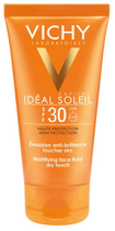 Przeciwsłoneczna emulsja Vichy Ideal Soleil Mattifying Face Fluid Dry Touch SPF30 50 ml (3337871323196) - obraz 1