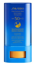 Sztyft przeciwsłoneczny do twarzy Shiseido Clear Suncare SPF50 20 ml (729238169807) - obraz 1