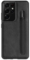 Панель Nillkin Aoge Leather Case для Samsung Galaxy S21 Ultra Black (NN-ALC-Galaxy S21U/BK) - зображення 1