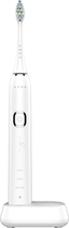 Електрична зубна щітка AENO DB3, 46000 обертів за хвилину, бездротова зарядка, біла, 4 насадки - зображення 2