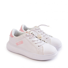 Buty sportowe dziecięce dla dziewczynki Big Star JJ374068 33 Biało-Różowe (5900714504540) - obraz 3