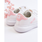 Buty sportowe dziecięce dla dziewczynki Big Star JJ374068 35 Biało-Różowe (5900714504564) - obraz 4