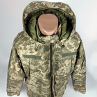 Бушлат утеплений Тканина Саржа з ​​капюшоном Куртка зима Піксель Розмір 44-46 - зображення 5