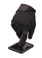 Тактичний рукавички чорні Mil-Tec Touch Black 12521102 розмір S - изображение 2