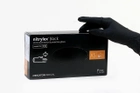 Нітрилові рукавички нестерильні неопудрені Nitrylex black XS 100 шт чорні - зображення 1