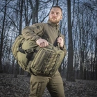Сумка-рюкзак тактическая M-Tac Hammer Ranger Green (походная военная рыбалка охота) - изображение 8