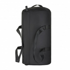 Сумка-баул/рюкзак M-Tac тактическая Черный цвет - 90 л (армейский вещмешок цилиндр) - изображение 1