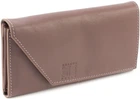 Пудровый женский кошелёк из натуральной кожи Grande Pelle 513665