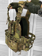 Тактический военный жилет Мультикам с системой MOLLE и Нейлоном 1050d - изображение 5