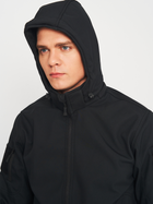Тактична куртка Kodor Soft Shell КCS 7222 2XL Чорний (24100024166) - зображення 4