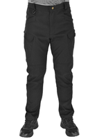 Літні тактичні штани карго Eagle SP-02 Soft Shell Black 3XL - зображення 1