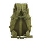 Тактичний рюкзак Eagle штурмовий 50л 57х33х28 см Olive Green - зображення 3