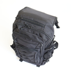 Тактичний рюкзак 50л (55х35х25см) М15, Чорний - зображення 5