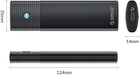 Zewnętrzna kieszeń Orico M.2 SATA USB-C 5 Gb/s, czarna (PWM2-BK-EP) - obraz 4