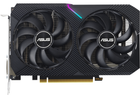 Видеокарта Asus PCI-Ex GeForce RTX 3050 Dual OC Edition 8GB GDDR6 (128bit) (1852/14000) (HDMI, DisplayPort, DVI-D) (DUAL-RTX3050-O8G-V2)