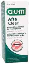 Płyn do płukania ust na afty i pleśniaw Gum Aftaclear Mouthwash 120 ml (7630019902212)