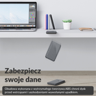 Kieszeń zewnętrzna Orico 2.5" USB-C 3.1 6Gbps Biały (25PW1-C3-WH-EP) - obraz 13