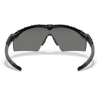 Тактичні окуляри OAKLEY Ballistic M Frame 2.0 OO9213-0232 Matte Black Grey - зображення 3