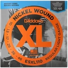 Струны для электрогитары D'Addario ESXL110 XL Regular Light Double Ball End (10-46)