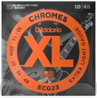 Струны для электрогитары D'Addario ECG23 XL CHROMES EXTRA LIGHT (10-48)