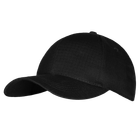 Бейсболка тактична універсальна кепка для спецслужб KOMBAT 5849 Чорний (OR.M_540) - зображення 1