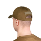 Бейсболка тактическая универсальная кепка для спецслужб CAMOTEC 7096 Койот (OR.M_538) - изображение 3
