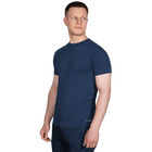 Футболка чоловіча тактична польова повсякденна футболка для спецсужб L Синій (OR.M_718) - зображення 3