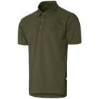 Поло тактическое мужское повседневная дышащая футболка для силовых структур KOMBAT XS Олива (OR.M_614) - изображение 1