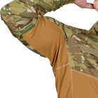 Рубашка тактическая полевая износостойкая летне-весенняя рубашка KOMBAT XXXL Multicam/Койот (OR.M_3018) - изображение 10