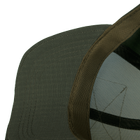 Бейсболка тактическая универсальная кепка для спецслужб CAMOTEC 6609 Олива (OR.M_540) - изображение 6